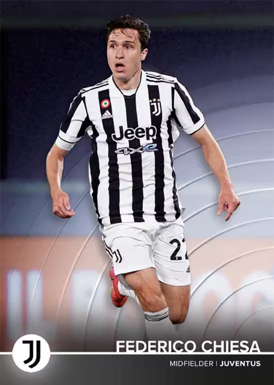 Topps Juventus 2021-22 Chiesa card