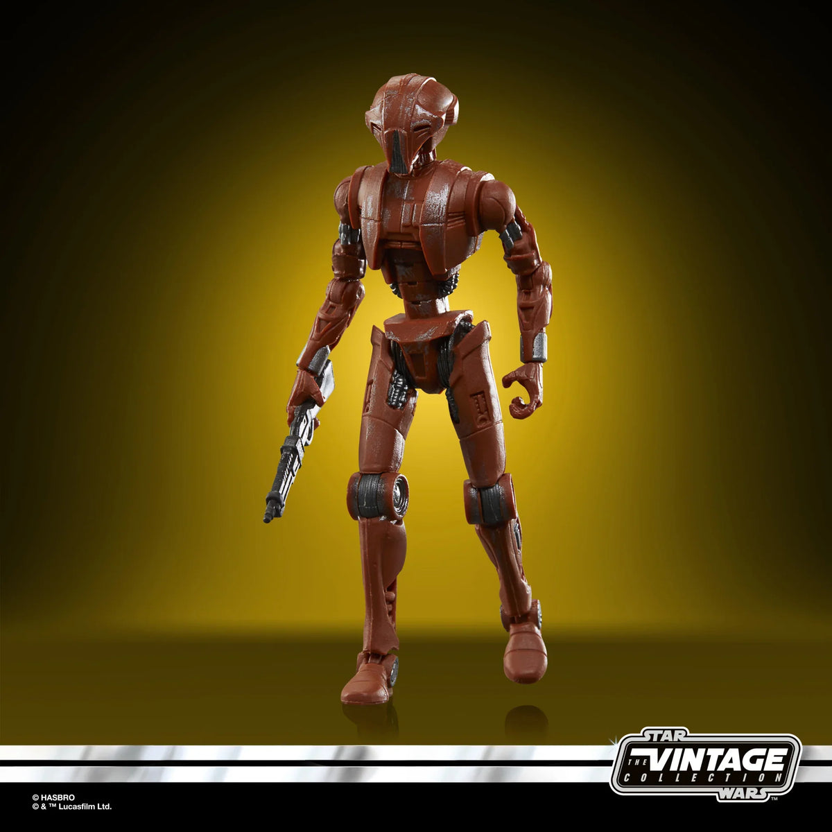 HK-47 action figure with blaster