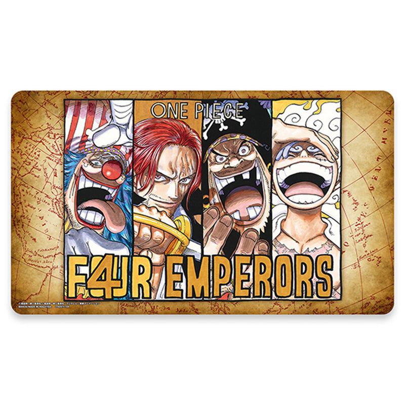 One Piece Card Game Official Playmat Limited Edition Vol.2 Four Emperors – playmat artwork