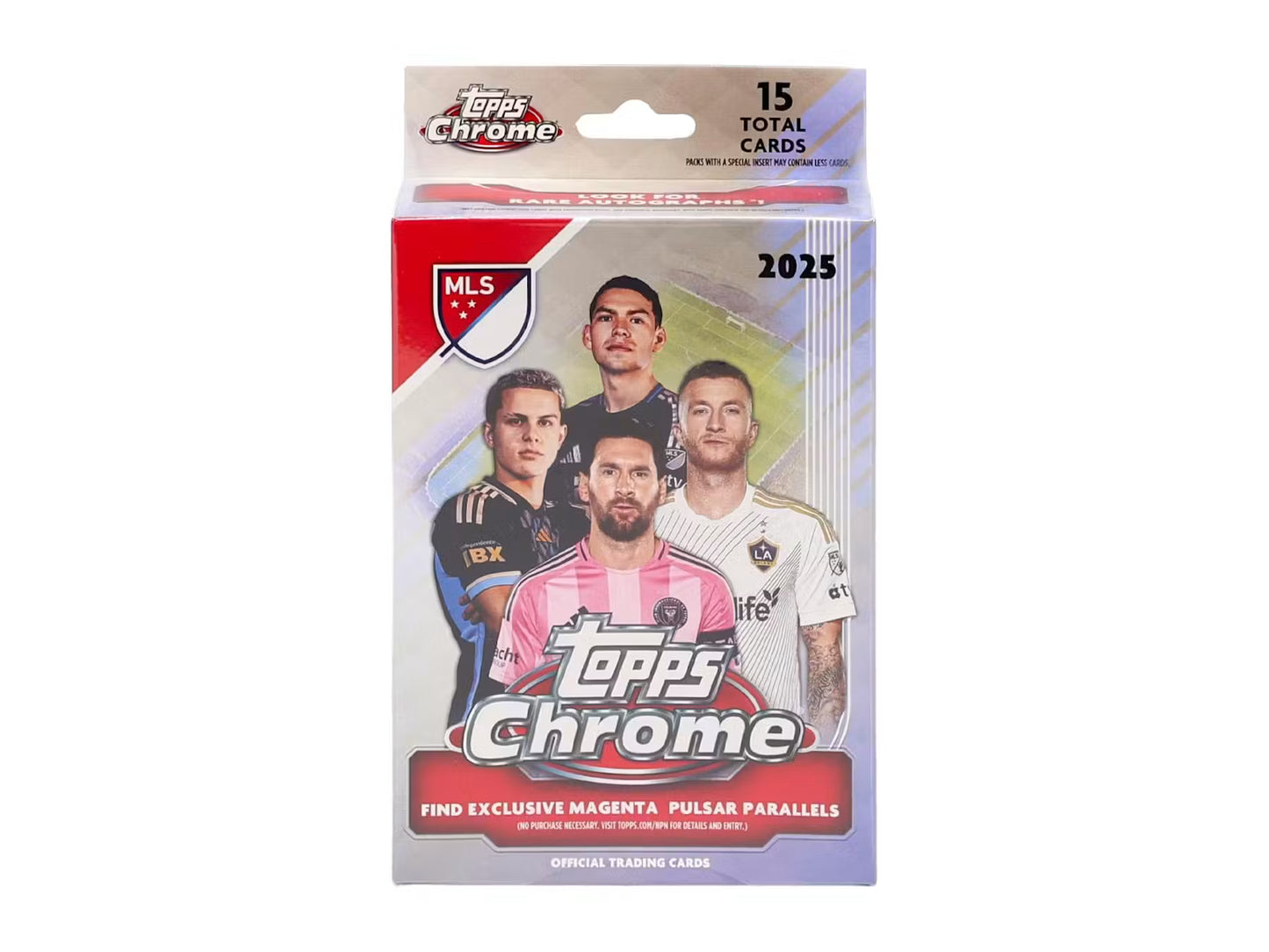 Topps Chrome MLS Soccer Hanger Box 2025