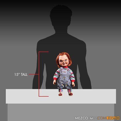 Child's Play Talking Sneering Chucky 15-Inch Mega Scale Doll - Mezco by Mezco Toyz | Sensales