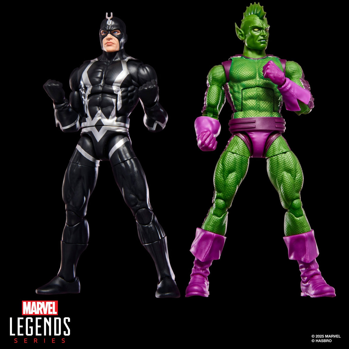 Hasbro Marvel Legends Series Inhumans Black Bolt & Triton 6-Inch Figure 2-Pack by Hasbro | Sensales
