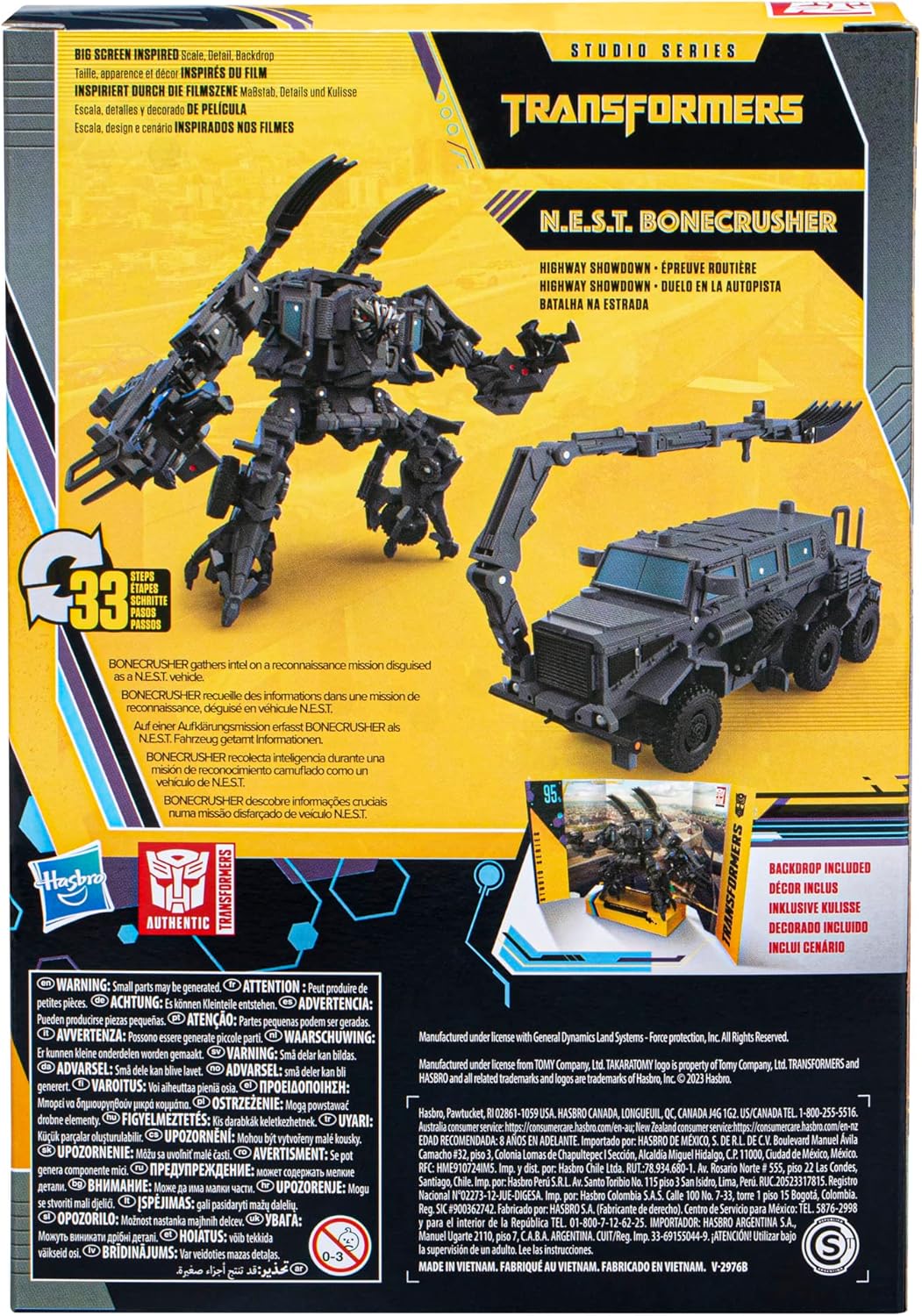 Hasbro Transformers Studio Series N.E.S.T. Bonecrusher by Sensales | Sensales
