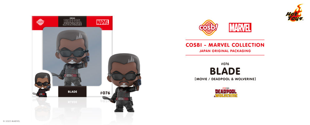 Cosbi Marvel Collection #076 Blade (Deadpool & Wolverine) official stock image
