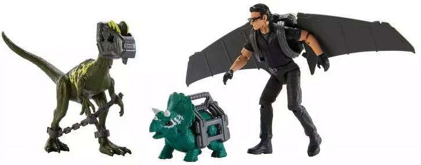 Mattel Jurassic Park Classic Dr. Ian Malcolm Action Figure with Glider Escape Pack by Mattel | Sensales