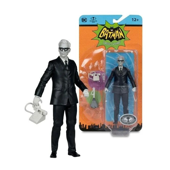 Mcfarlane Batman 66 Figures Alfred Pennyworth Platinum Edition by Sensales | Sensales