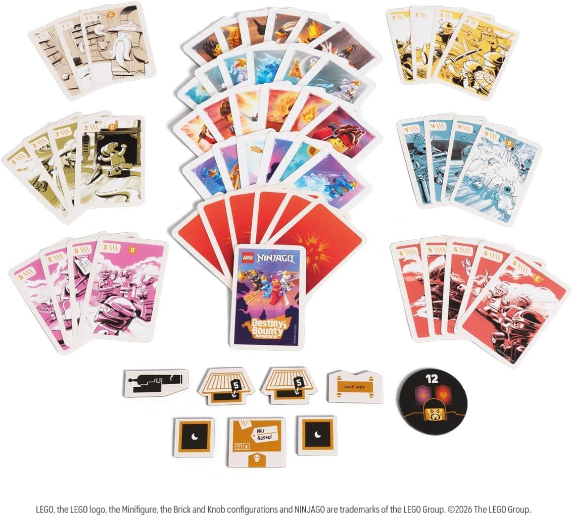 Ninjago Destiny’s Bounty Adventures Board Game by dotted games | Sensales