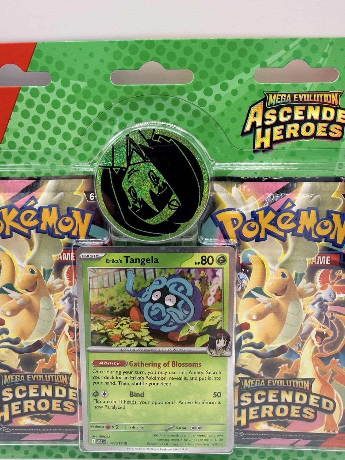 Pokémon TCG Mega Evolution Ascended Heroes Collection Pack - Erika by Pokémon | Sensales