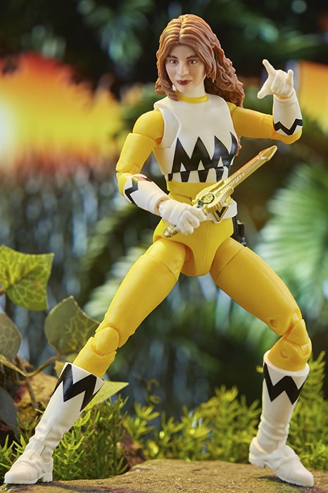 Power Rangers Lost Galaxy Lightning Collection Yellow Ranger Action Figure by Hasbro | Sensales