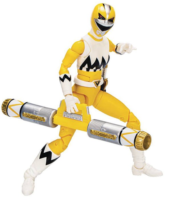 Power Rangers Lost Galaxy Lightning Collection Yellow Ranger Action Figure by Hasbro | Sensales