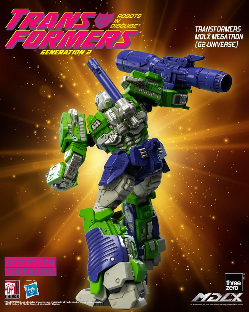 Threezero MDLX Transformers Megatron (G2 Universe) 18cm Action Figure by Threezero | Sensales