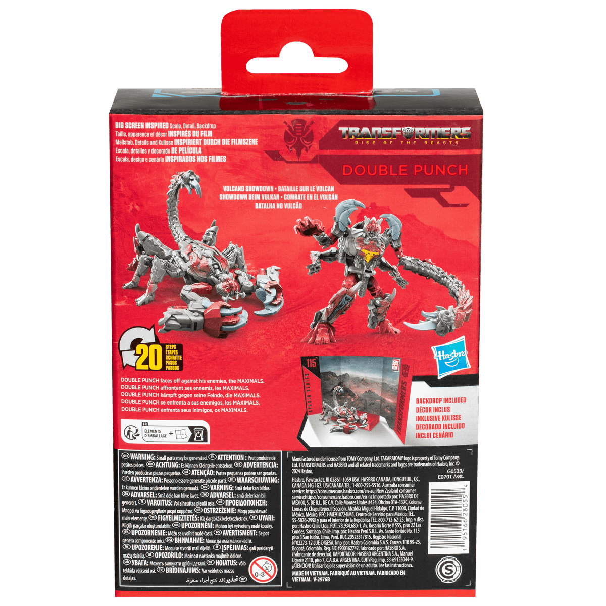 Transformers Studio Series Rise of the Beasts Double Punch 115 Hasbro by Hasbro | Sensales