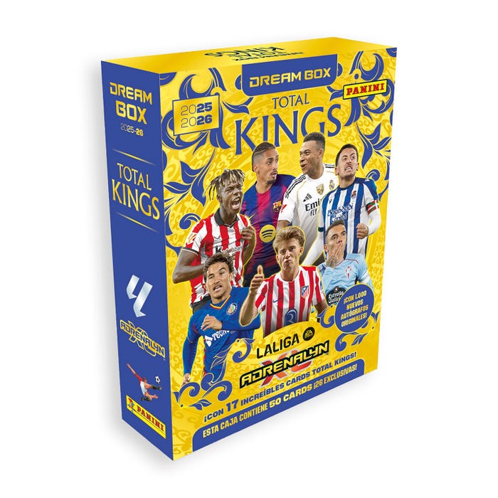 Panini Adrenalyn XL LaLiga 2025/26 Dream Box - Total Kings, sealed