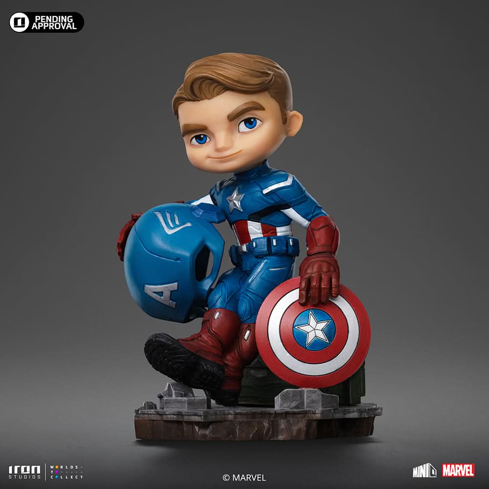 Statue Captain America Infinity Saga MiniCo - detail 3