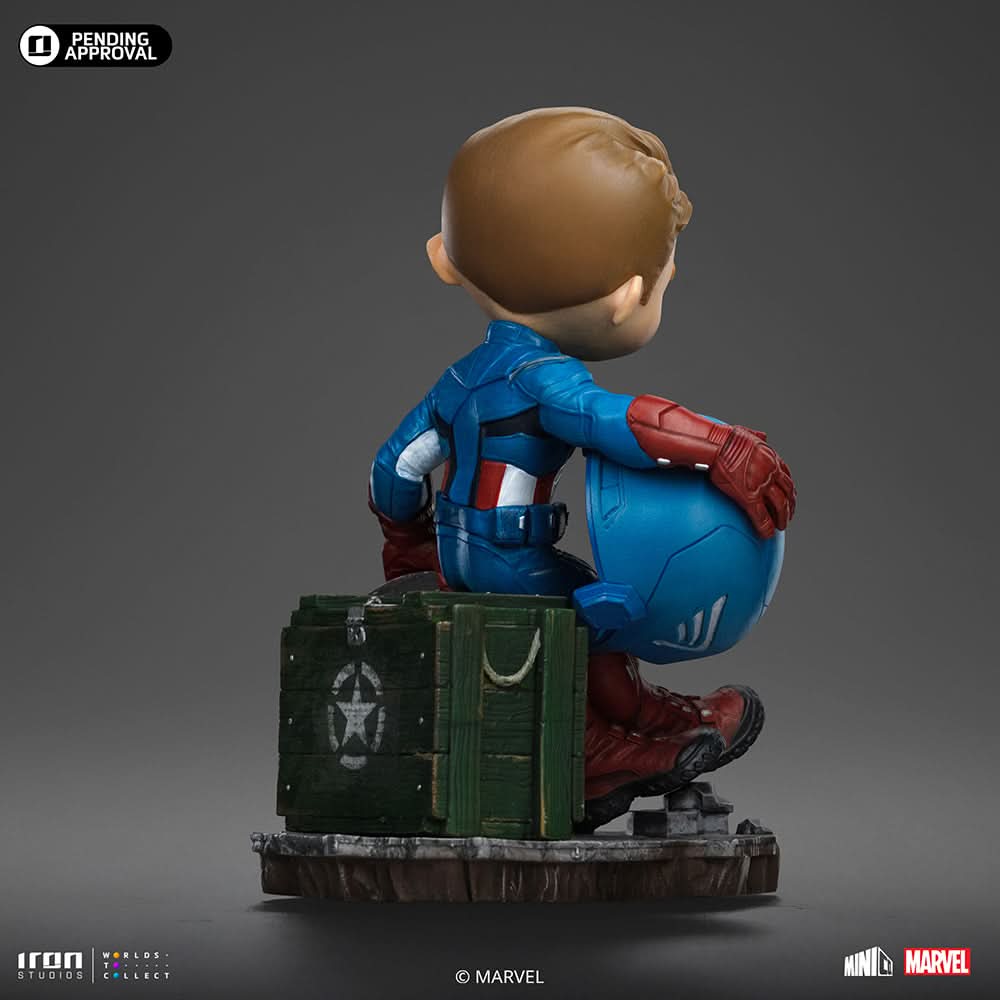 Statue Captain America Infinity Saga MiniCo - detail 4