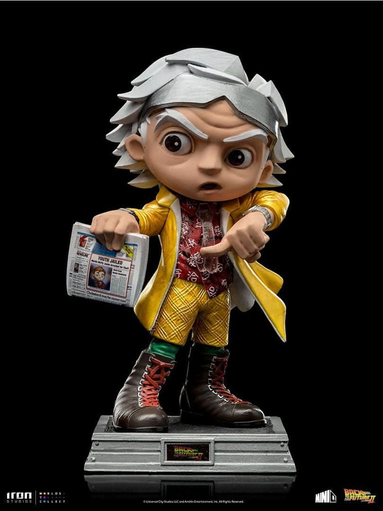 Statue Doc Brown Back to the Future MiniCo - detail 2