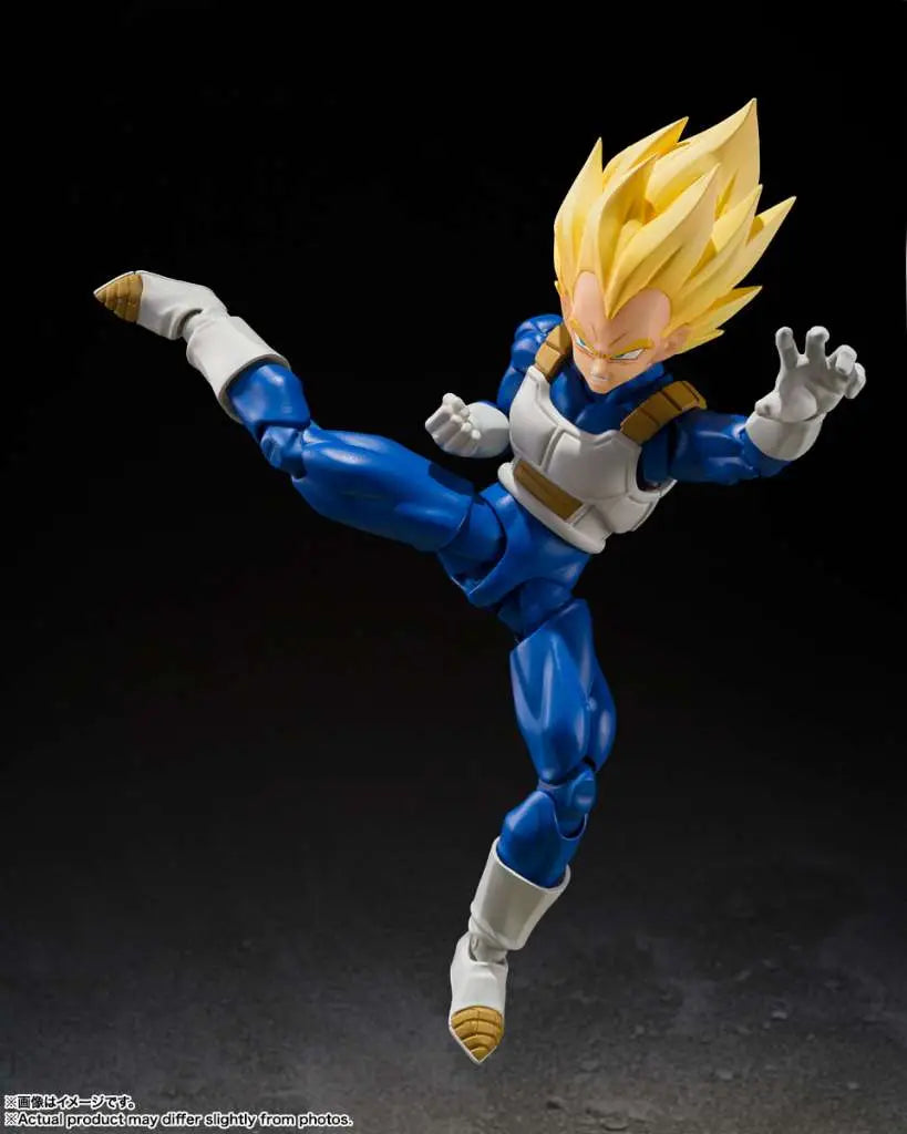 Dragon Ball Z S.H.Figuarts Action Figure Super Saiyan Vegeta (Dangerous Pride) 14 cm