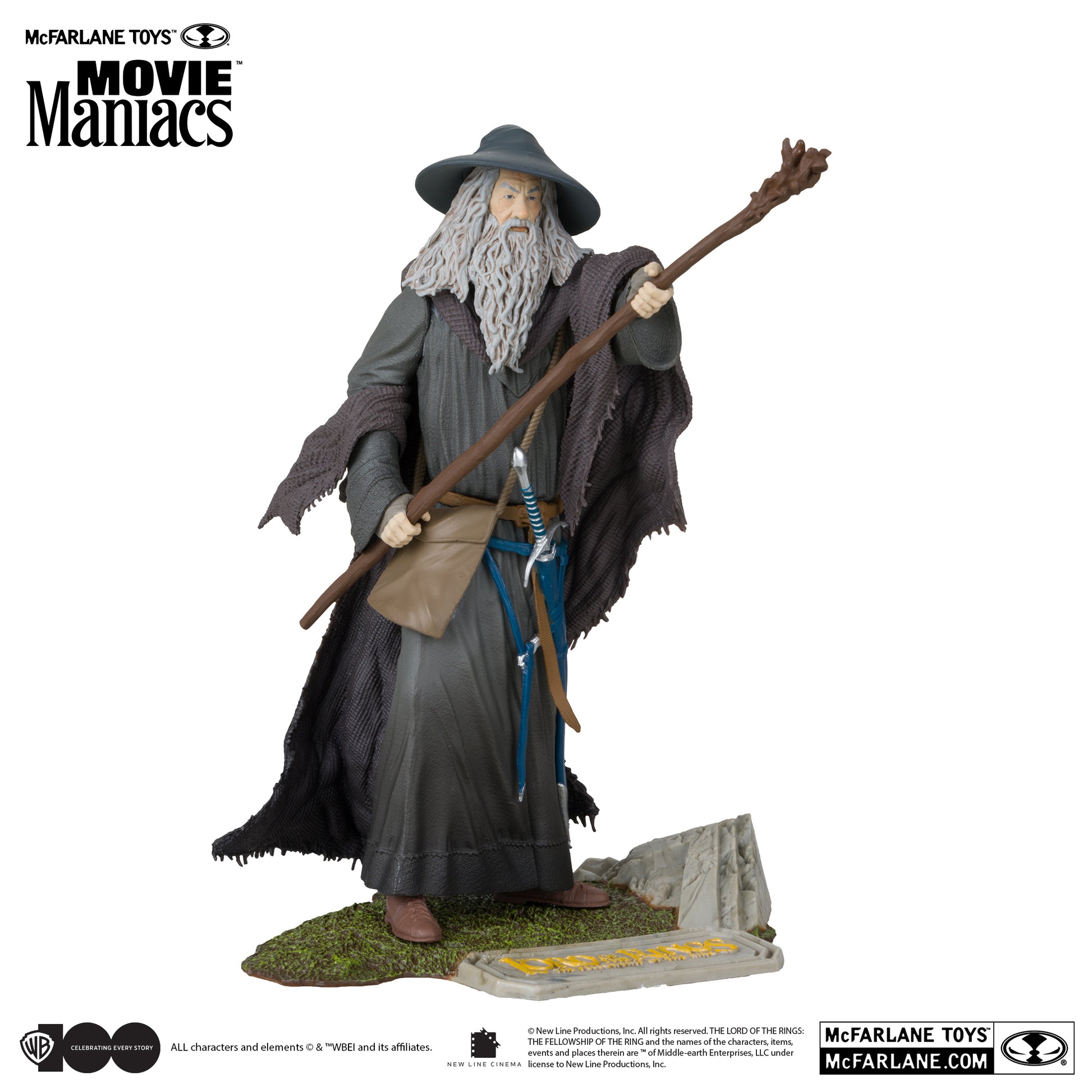 McFarlane Movie Maniacs Gandalf the Grey figure