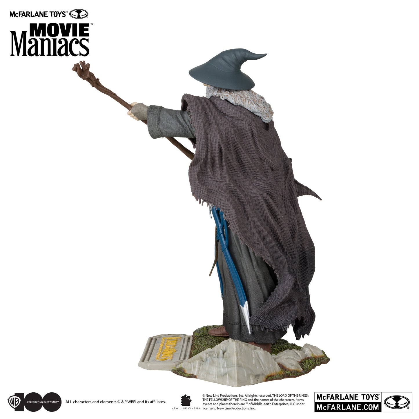 McFarlane Movie Maniacs Gandalf the Grey figure detail