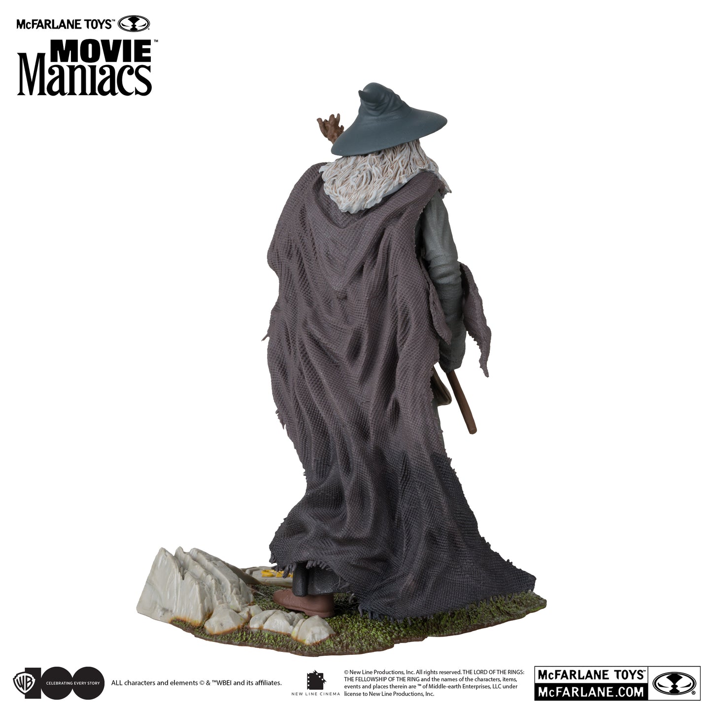 McFarlane Movie Maniacs Gandalf the Grey figure detail