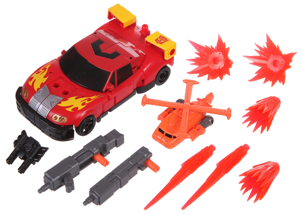 Transformers Legacy Evolution Powerlinx Hot Shot & Jolt - accessories and parts