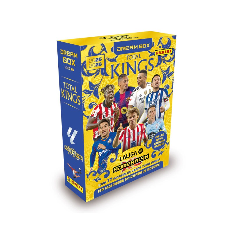 Panini Adrenalyn XL LaLiga 2025/26 Dream Box - Total Kings, product shot