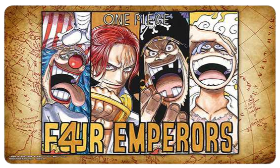 One Piece Card Game Official Playmat Limited Edition Vol.2 Four Emperors