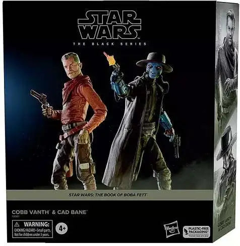 Star Wars Black Series Cobb Vanth & Cad Bane 2-Pack packaging