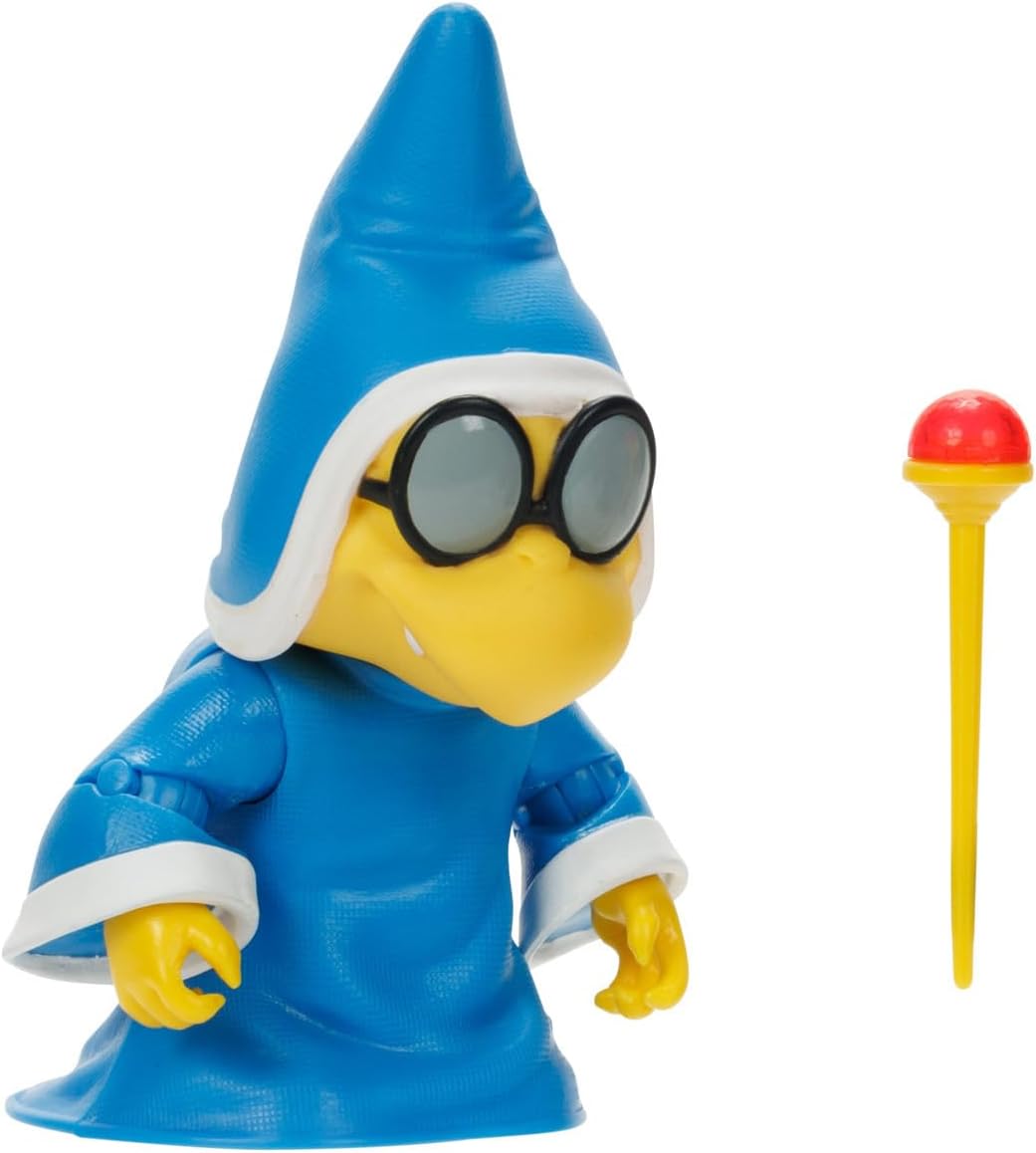 Nintendo Super Mario 5" / 12.5cm Magikoopa Action Figure with Magic Staff Accessory