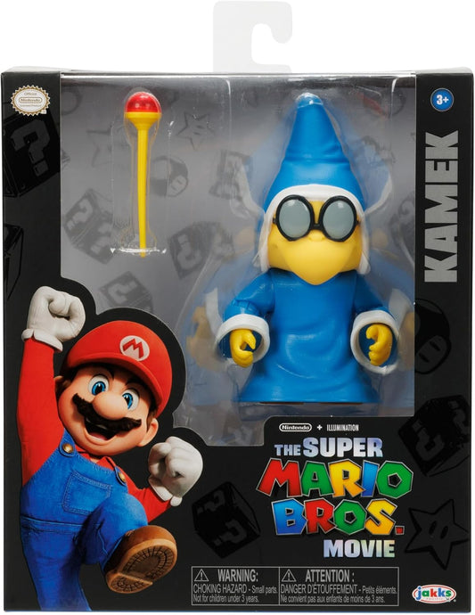 Nintendo Super Mario 5" / 12.5cm Magikoopa Action Figure with Magic Staff Accessory