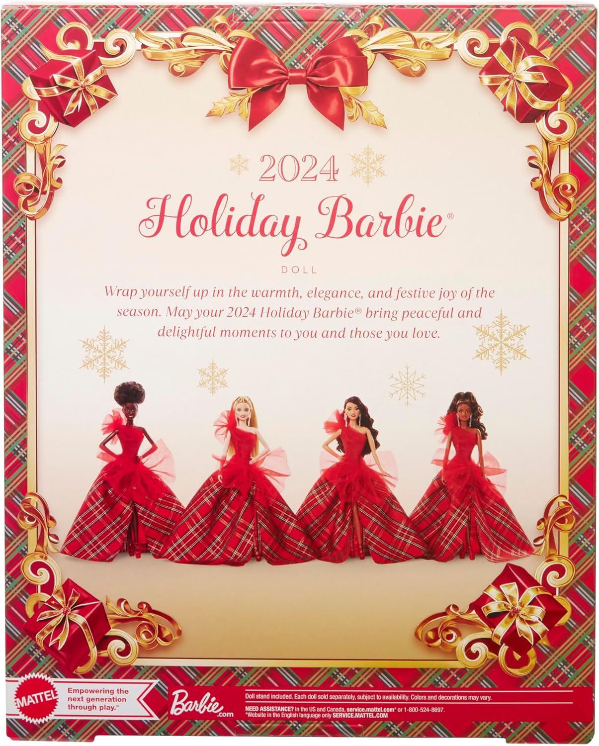 Mattel Barbie Signature Doll, 2024 Holiday