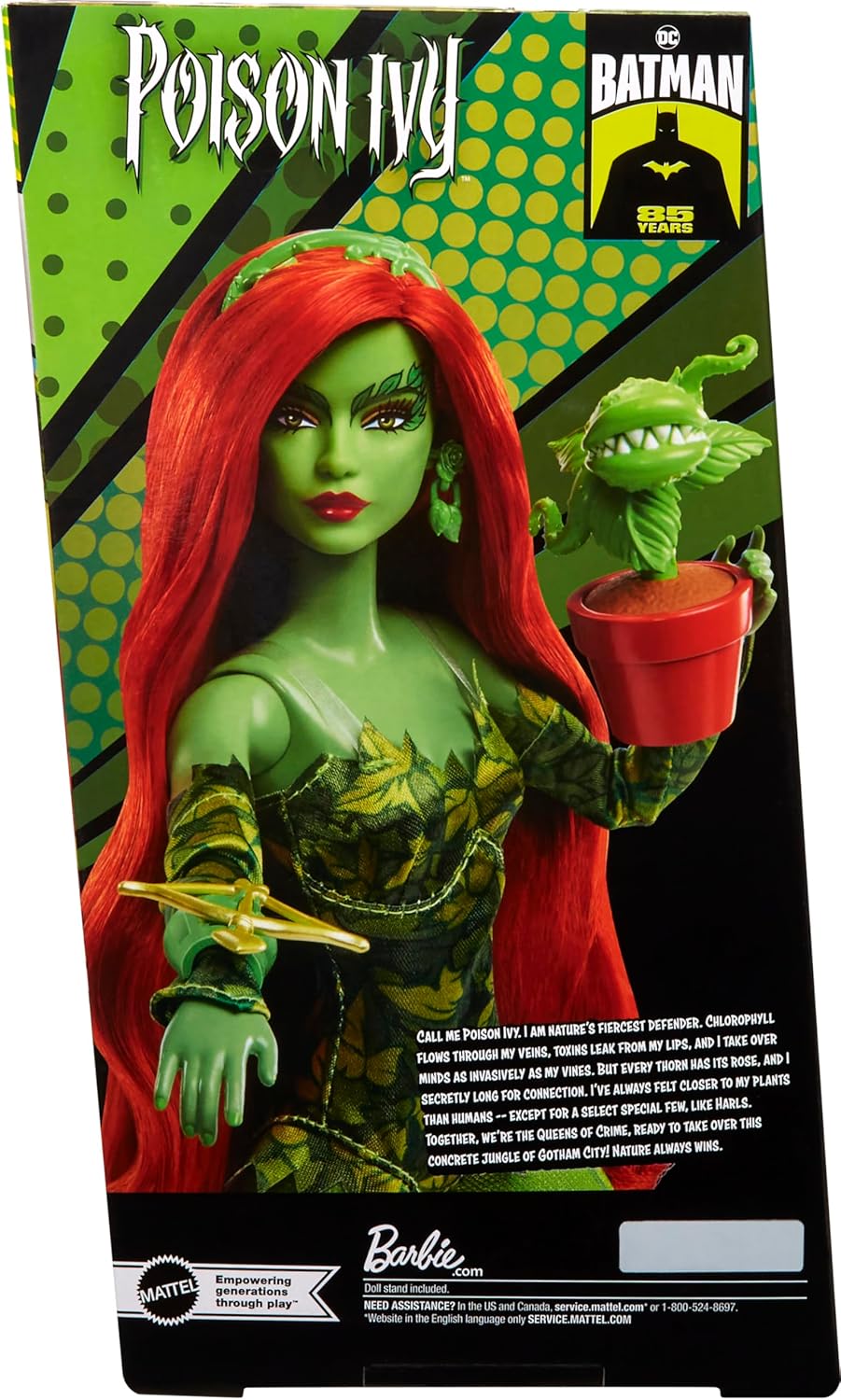 Mattel Barbie Signature Poison Ivy Collector Doll