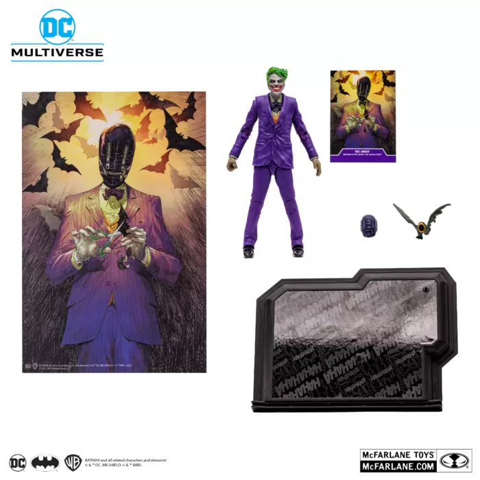 McFarlane DC Multiverse Joker Deadly Duo Gold Label - accessories