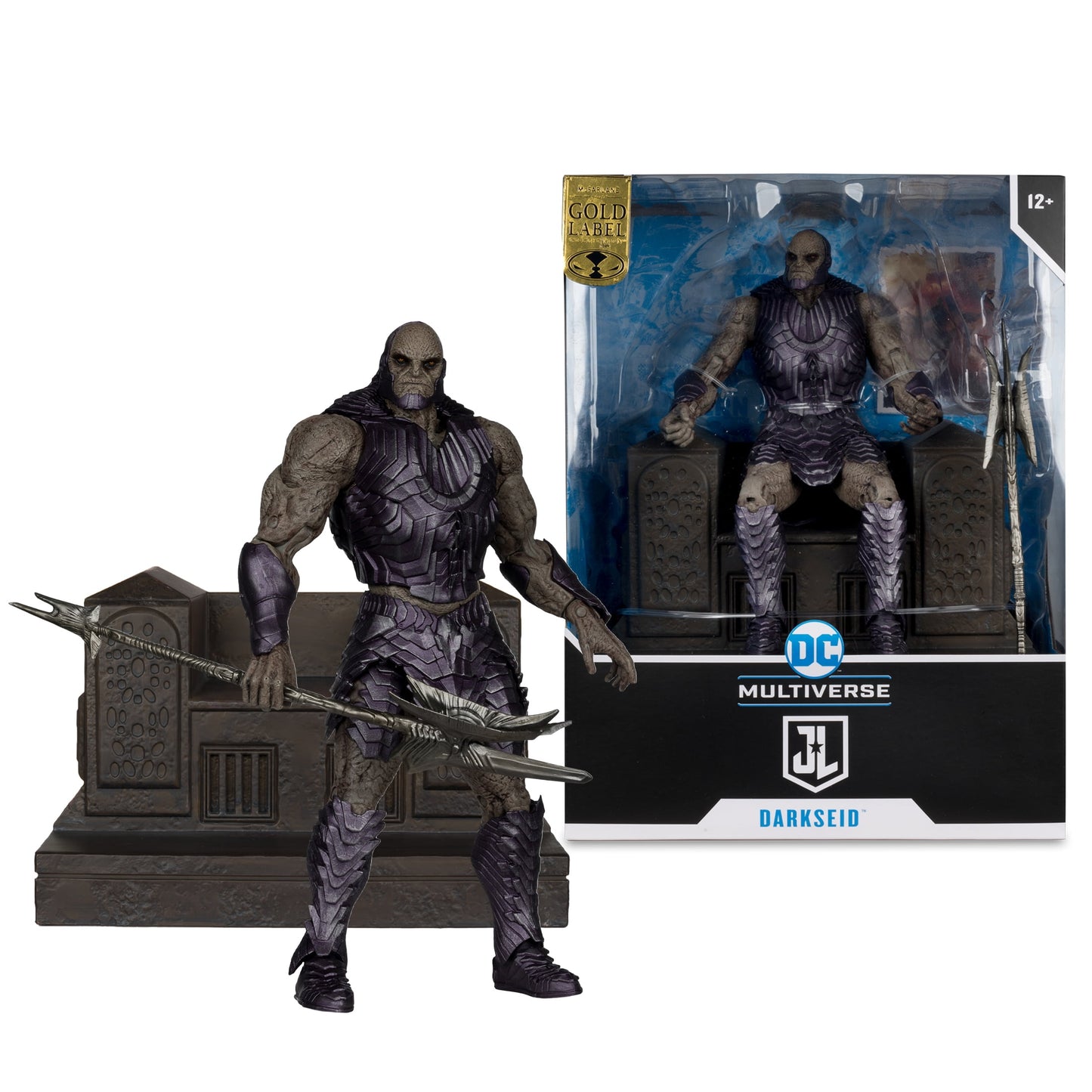 McFarlane DC Multiverse Justice League Darkseid Throne 9in Mega Figure