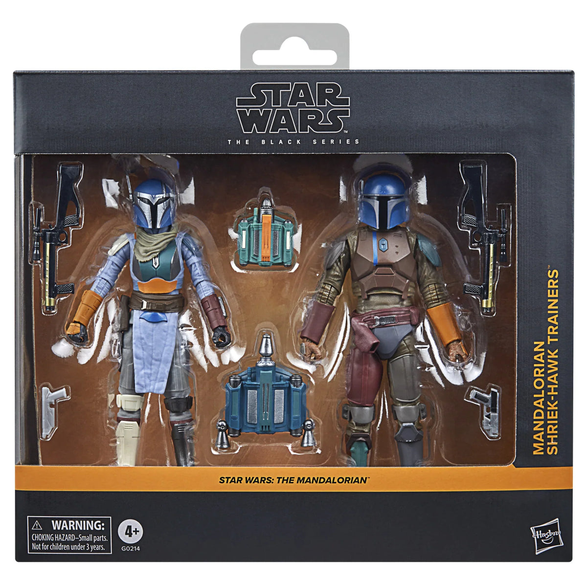 Star Wars Black Series Mandalorian Shriek-Hawk Trainers 2-Pack - packaging