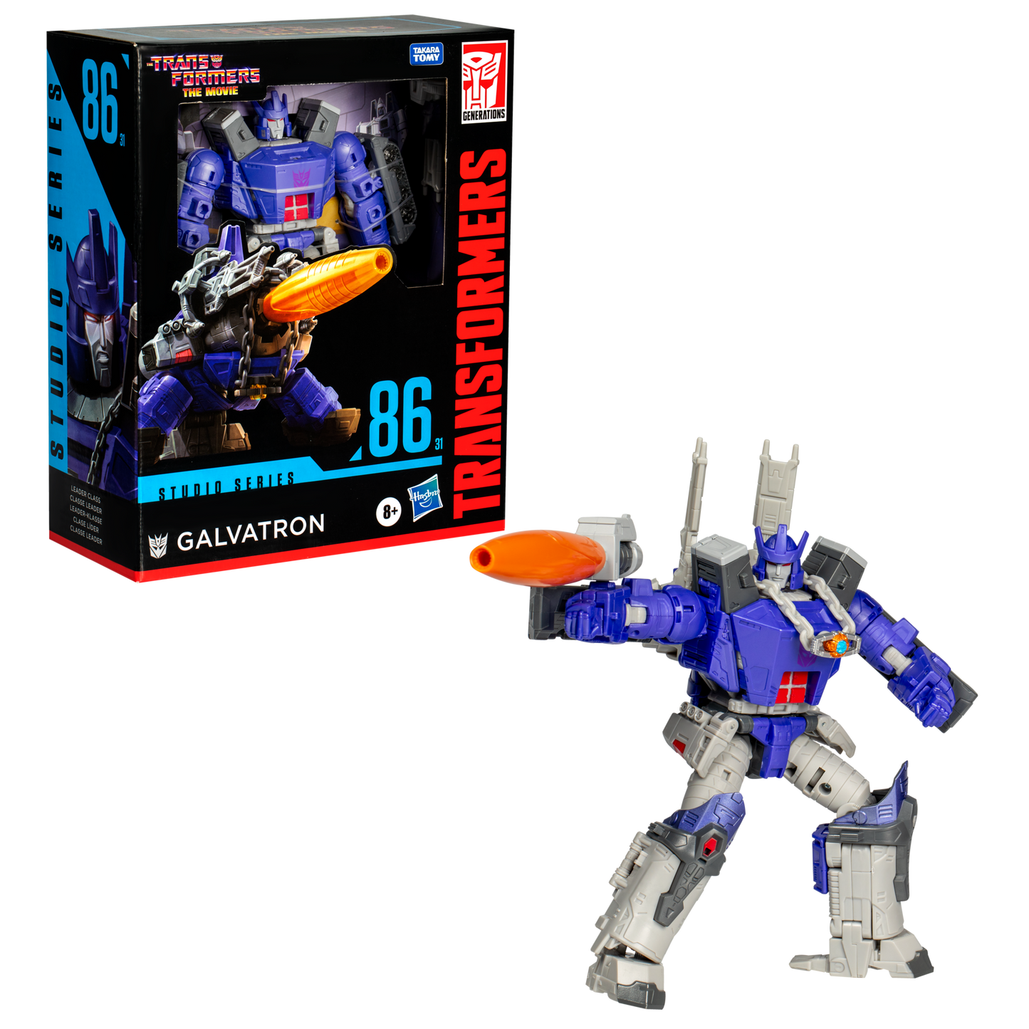Transformers Studio Series Leader Class Galvatron - combo
