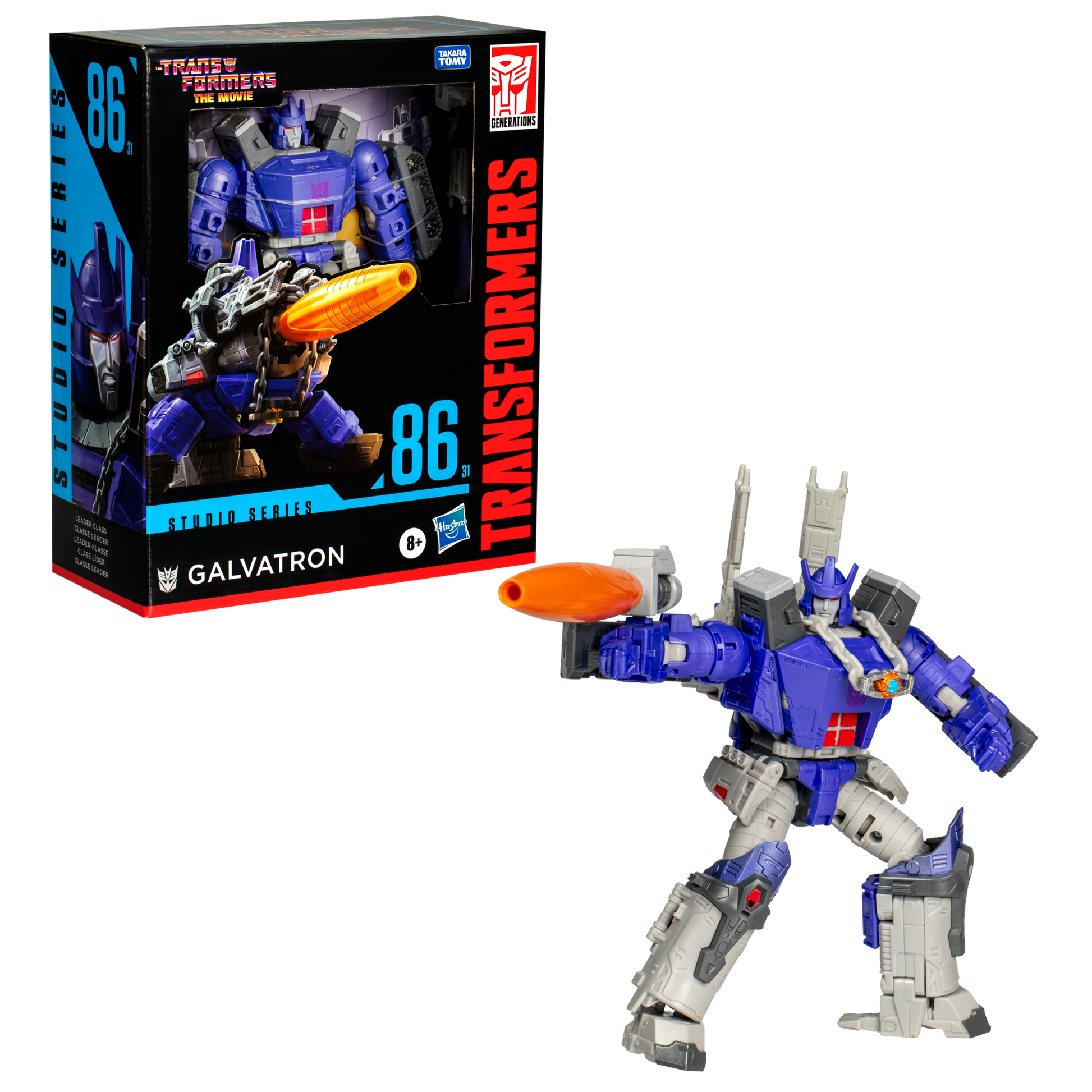 Transformers Studio Series Leader Class Galvatron - combo