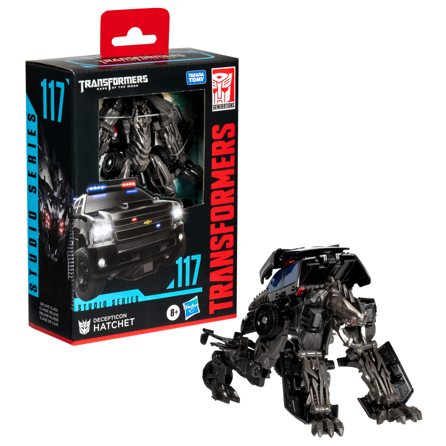 Transformers Studio Series Deluxe Class Decepticon Hatchet - combo