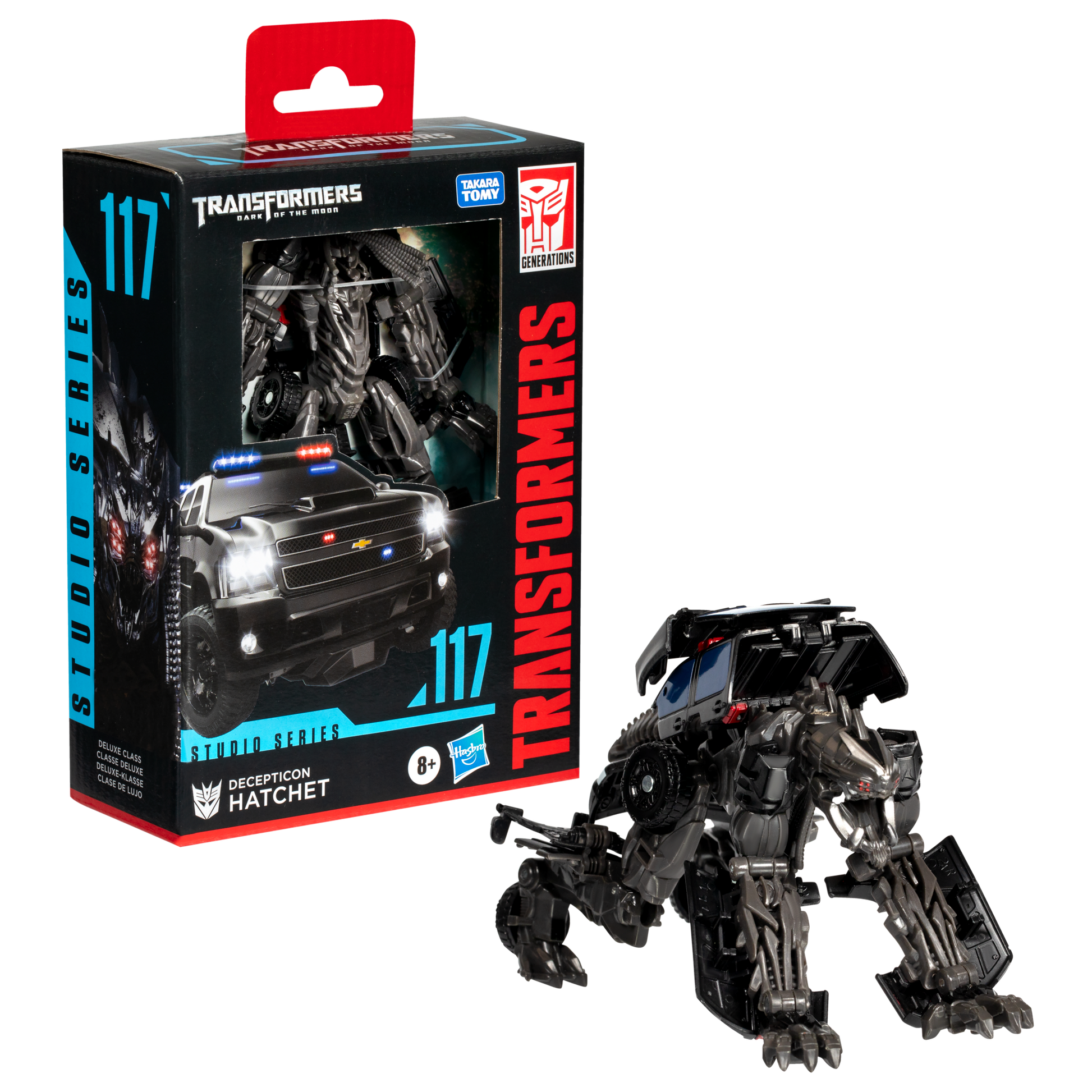 Transformers Studio Series Deluxe Class Decepticon Hatchet - combo