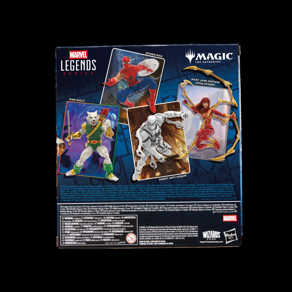 Marvel Legends Agent Anti-Venom - box back