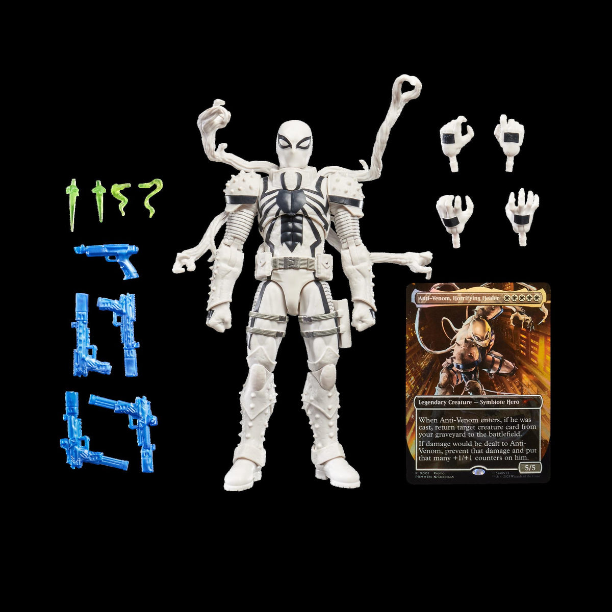 Marvel Legends Agent Anti-Venom figure with accessories