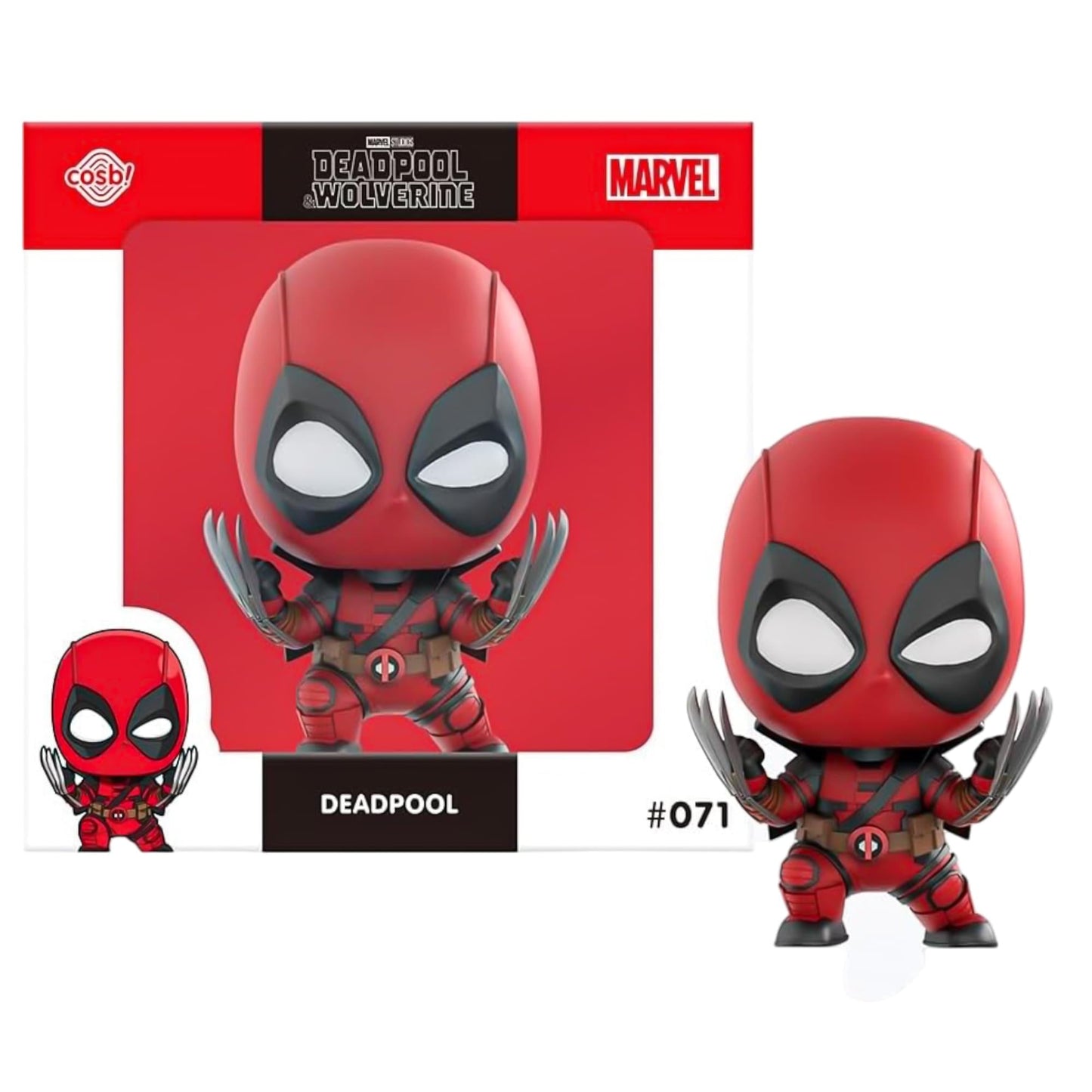 Hot Toys Cosbi Marvel Deadpool & Wolverine Deadpool (Wolverine Claws) #071