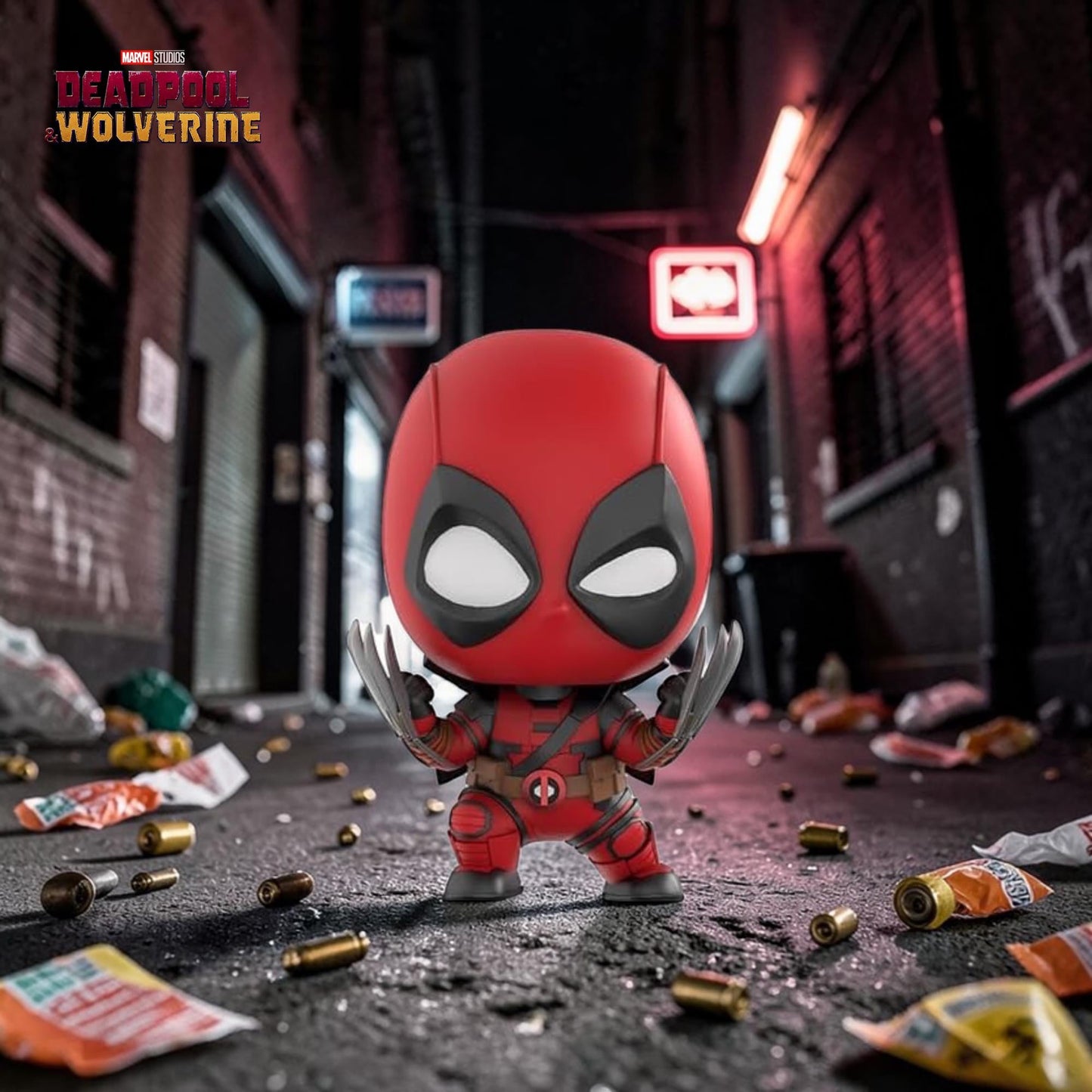 Hot Toys Cosbi Marvel Deadpool & Wolverine Deadpool (Wolverine Claws) #071