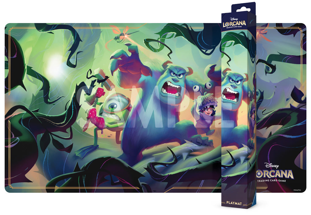 Disney Lorcana Attack of the Vine Monsters Inc playmat