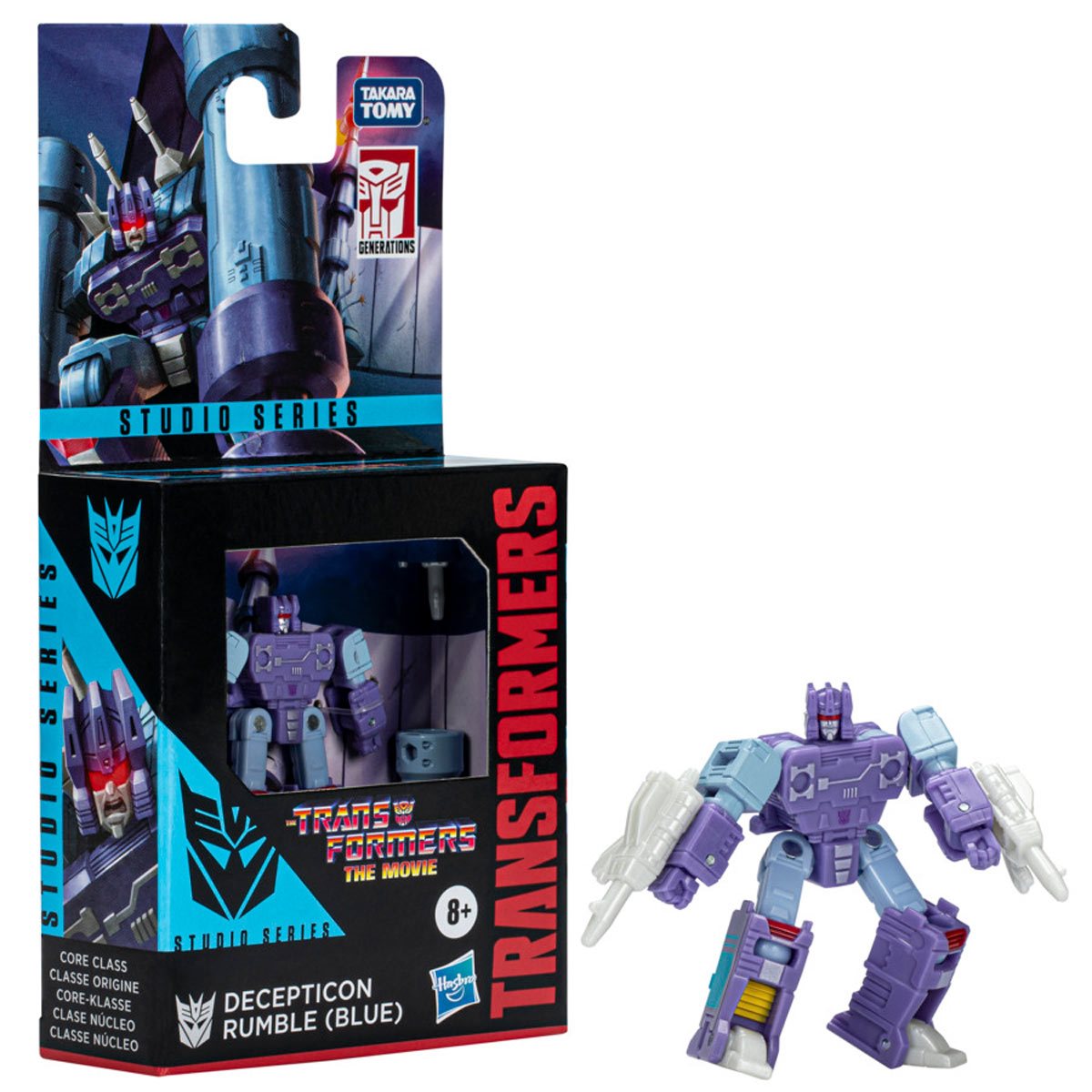 Transformers Studio Series 86 Decepticon Rumble Blue official image 8 - accessories