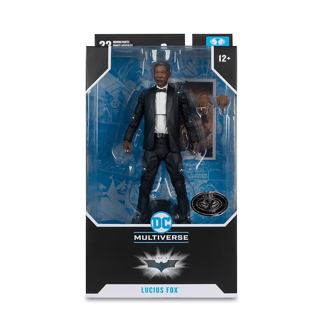 McFarlane Toys DC Multiverse Lucius Fox Platinum Edition 7" Action Figure