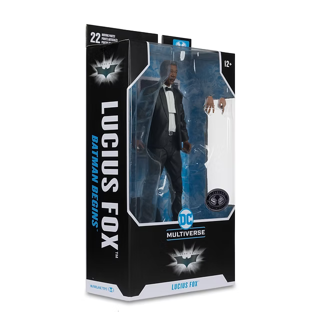McFarlane Toys DC Multiverse Lucius Fox Platinum Edition 7" Action Figure