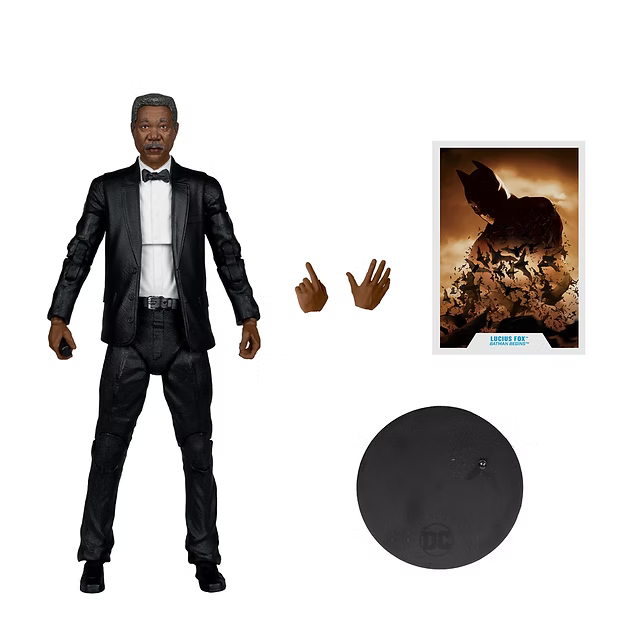 McFarlane Toys DC Multiverse Lucius Fox Platinum Edition 7" Action Figure