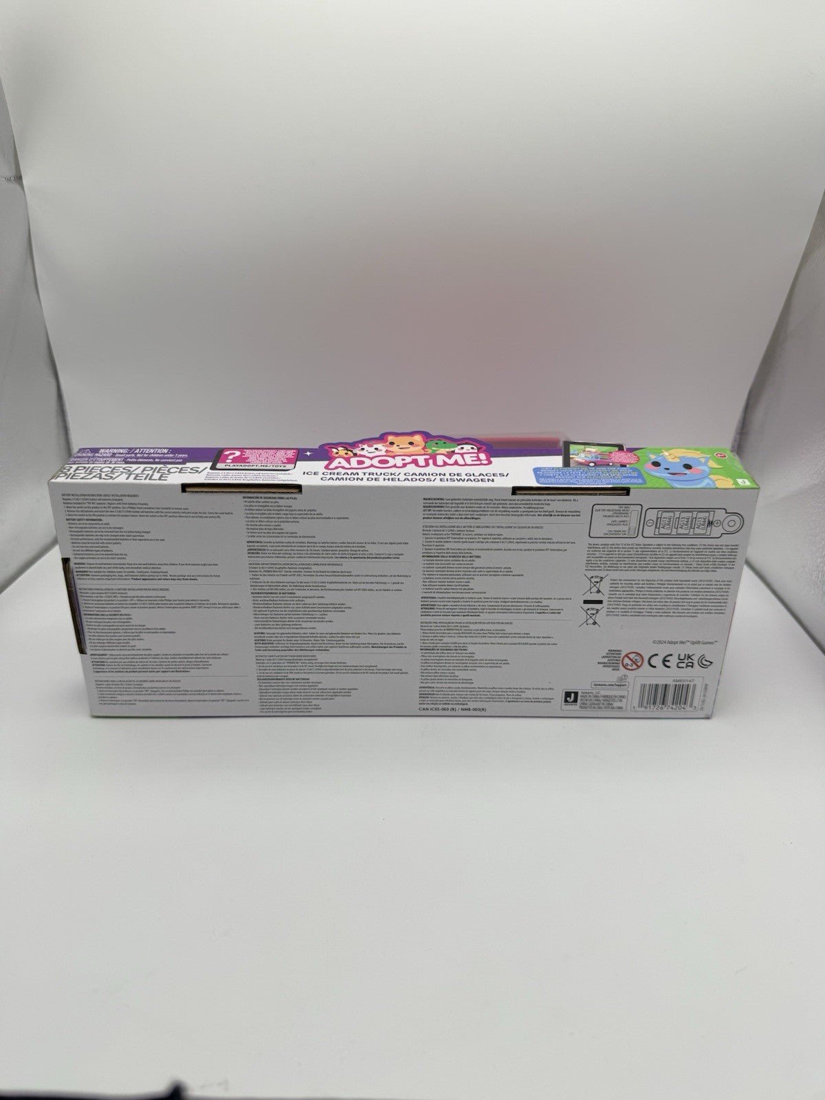 Adopt Me! Ice Cream Truck With Virtual Code Jazwares by Jazwares | Sensales