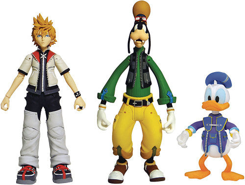Kingdom Hearts Roxas, Donald Duck & Goofy box shot